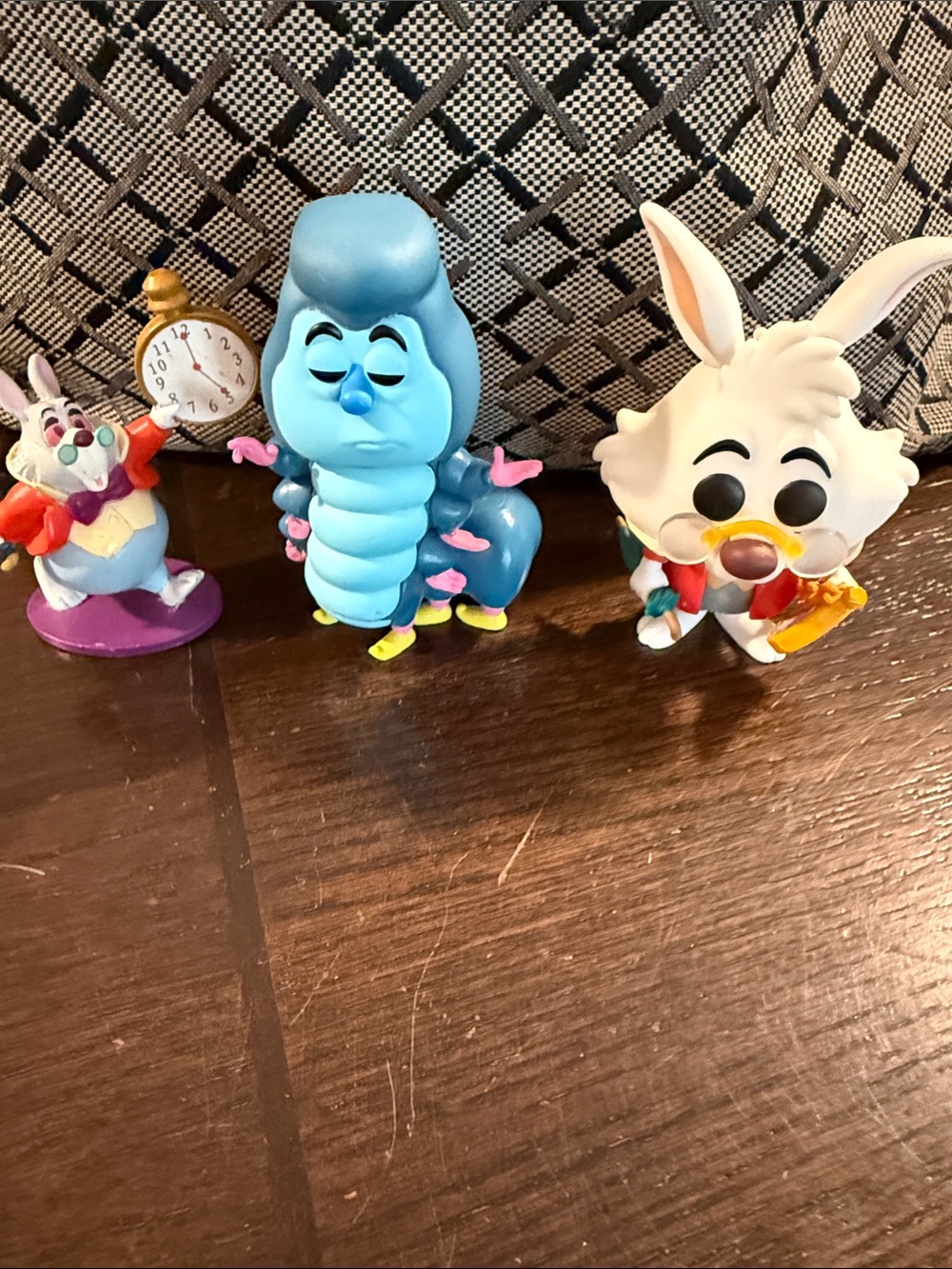 Funko White Rabbit and Caterpillar Figures